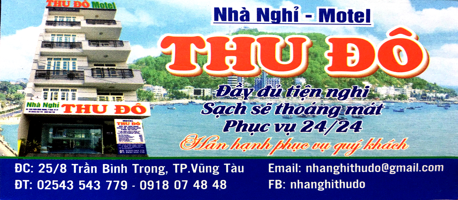 Chào mừng quý khách đến nhà nghỉ Thu Đô